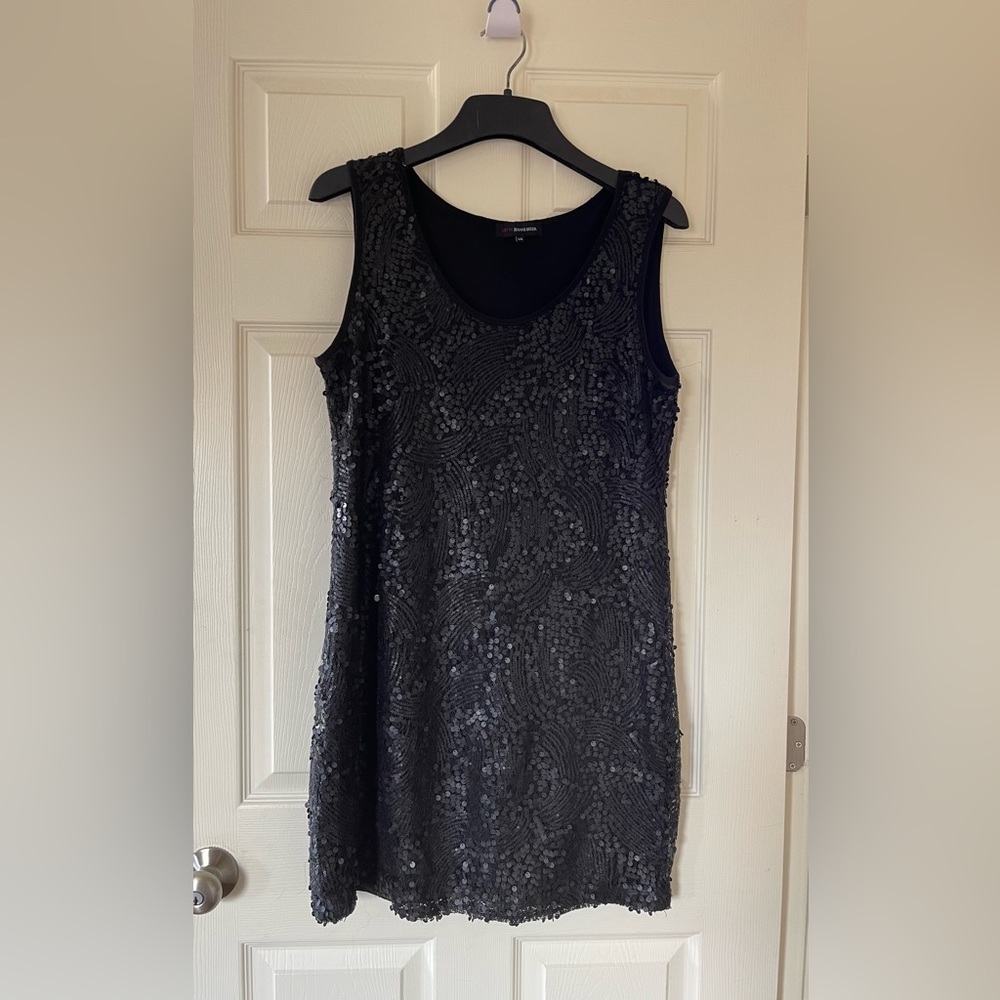 Black sequence dress - Edit by Jeanne Beker - large